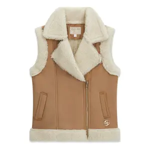 Girl's vest Guess Sherpa image-0