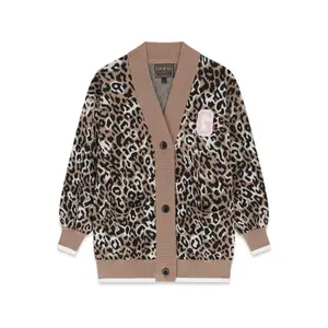 Girl's cardigan Guess Leopard image-0