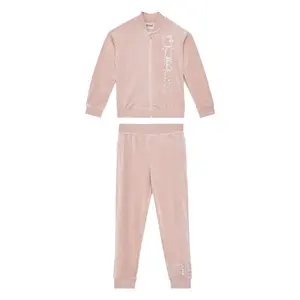 Velvet tracksuit for girls Guess image-1