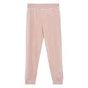 Velvet tracksuit for girls Guess image-2