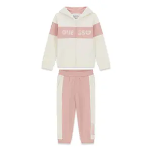 Baby girl hoodie and trouser set Guess image-0
