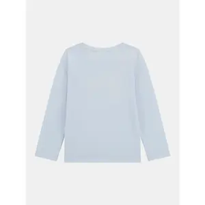 T-shirt de manga longa com lantejoulas para bebé menina Guess a image-2