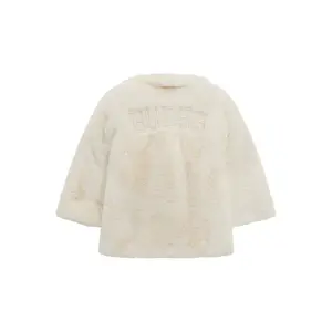 Faux fur jacket for girls Guess image-1