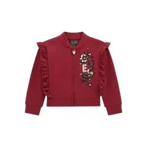 Zip-up sweatshirt for girls Guess Active image-0