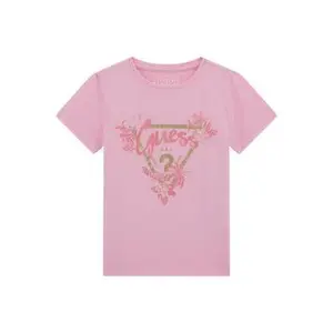 Girl triangle logo T-shirt Guess image-0