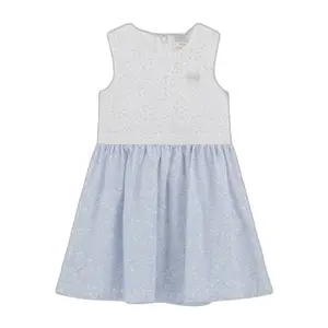 Baby girl dress Guess Mixed Fabric image-0