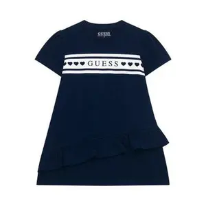 Ruffle dress for baby girl Guess image-0