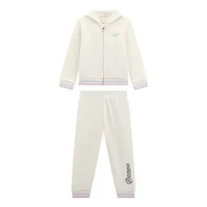 Sweatshirt mit Kapuze und Hose für Mädchenbaby Guess image-1