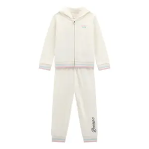 Sweatshirt mit Kapuze und Hose für Mädchenbaby Guess image-0