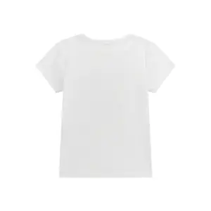 Girl's T-shirt with triangle logo Guess image-1