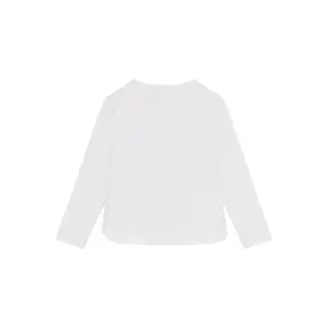 Long sleeve viscose T-shirt for baby girl Guess image-1