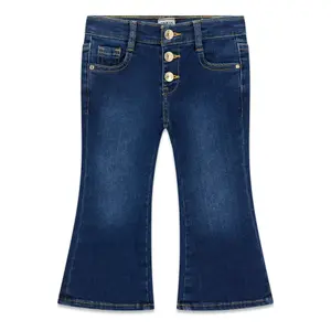 Girls Stretch Flared Jeans Guess image-0