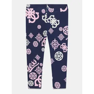 Girls' reversible leggings Guess image-1