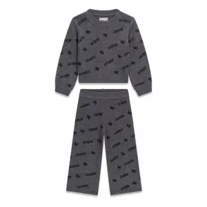 Knitted Sweater and Trouser Set Girl Guess image-0