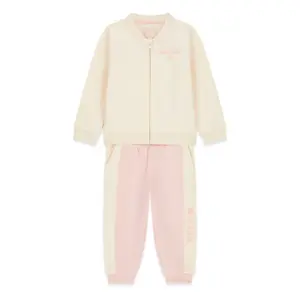 Active Top Set with Zip + Trousers Girl Guess image-0