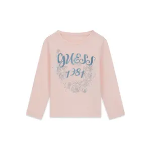 T-shirt maniche lunghe bambina Guess Logo K6BI18-K5850 image-0