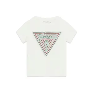 Printed baby girl T-shirt Guess image-0