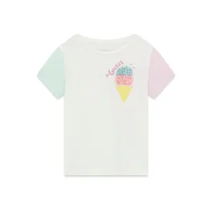 Camiseta estampada de helado para niña bebé Guess image-0