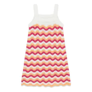 Roupão de menina com mangas longas de crochê Guess image-0