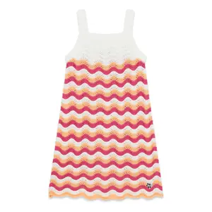 Roupão de menina com mangas longas de crochê Guess image-1