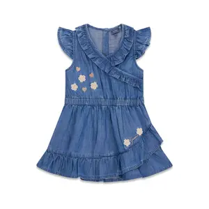 Baby girl denim dress Guess Lyocell image-0