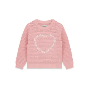 Girls' round neck sweater Guess image-0