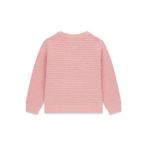 Baby girl round neck sweater Guess image-1