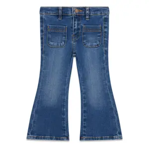 Baby girl flare jeans Guess Stretch image-0