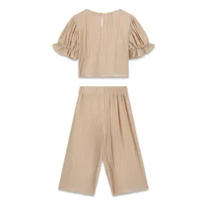 Girl's top and trousers set Guess Palazzo Ceremony image-1