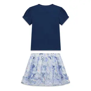 Ensemble robe et jupe bébé fille Guess Chiffon image-1