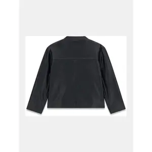 Mädchen Jacke aus PU Kunstleder mit Reißverschluss Guess Ceremony image-1