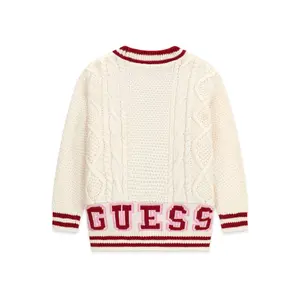 Girl's baby wool blend cardigan Guess image-1