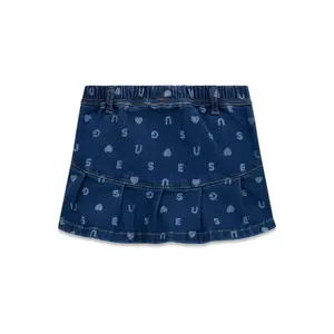 Baby girl denim skirt Guess image-1