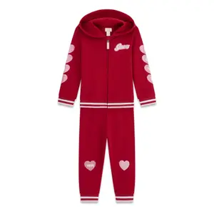 Girl's Hooded Sweatshirt + Trousers Set Guess image-0