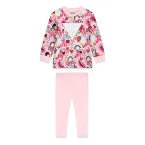 Mädchen Sweatshirt- und Leggings-Set aus Baumwolle Guess Active image-1