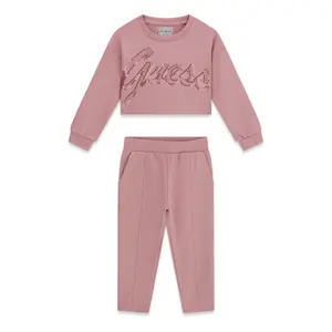 Girls' sweatshirt and trousers set Guess Active image-0