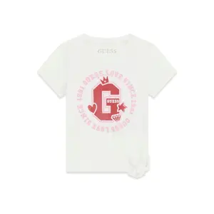T-shirt meisje logo Guess Knot image-0
