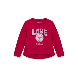 Meisjes-T-shirt met lange mouwen Guess High-low image-0