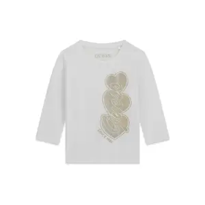 Girl's long sleeve T-shirt Guess Logo image-0