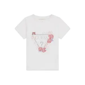 Baby Girl Logo T-Shirt Guess image-0