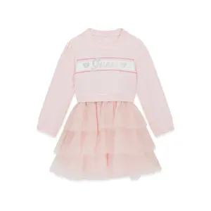 Long-sleeved baby girl dress Guess