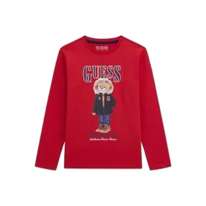 Long sleeve printed children's T-shirt Guess image-0
