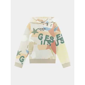 Printed hooded sweatshirt for kids Guess Active Top image-1