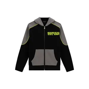 Sweatshirt à capuche zippé enfant Guess Active Top image-2