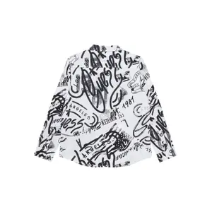 Dziecięca koszulka z długim rękawem Guess Poplin image-1