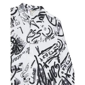 Dziecięca koszulka z długim rękawem Guess Poplin image-2