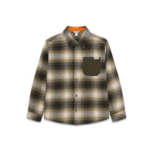 Kid's Oversized Flannel Shirt Guess ADJ