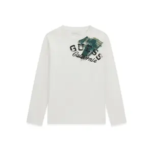 Long Sleeve T-Shirt Child Guess Logo L6BI02-K5723 image-0