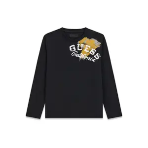 Long Sleeve T-Shirt Child Guess Logo L6BI02-K5723 image-0