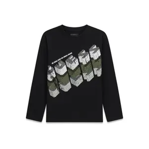 Long Sleeve T-Shirt Child Guess 6BI09-K5730 image-0